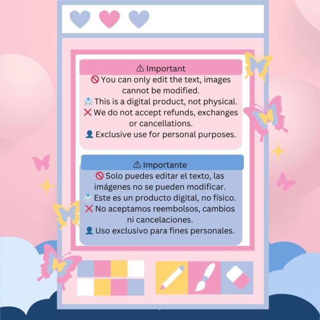 Invitación de cumpleaños Capibara – Plantilla editable en Canva | Tarjeta digital e imprimible para una fiesta especial - Imagen 6