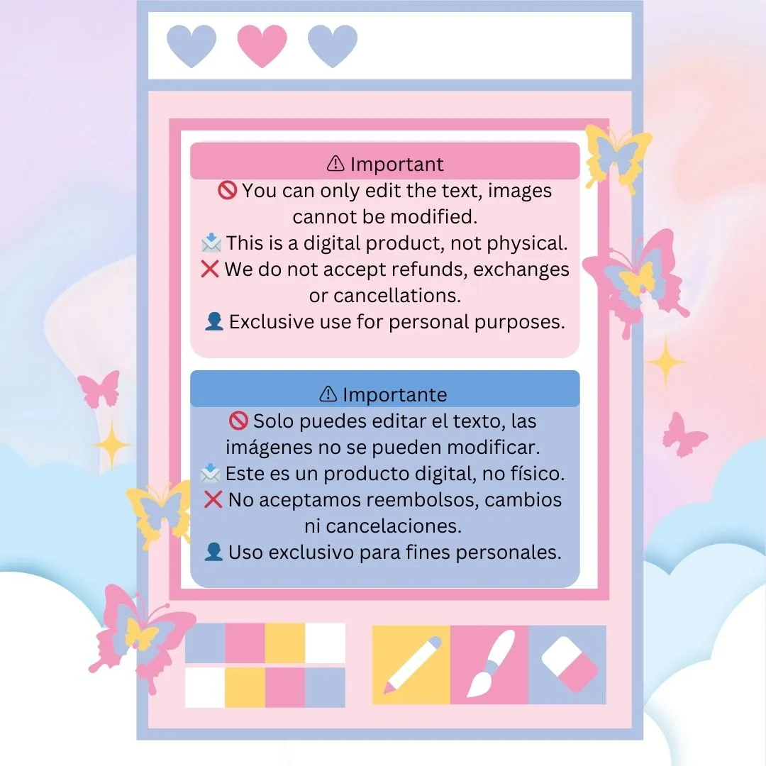 Invitación de Baby Shower Revelación de Genero – Plantilla editable en Canva | Tarjeta digital e imprimible para una fiesta especial - Imagen 6
