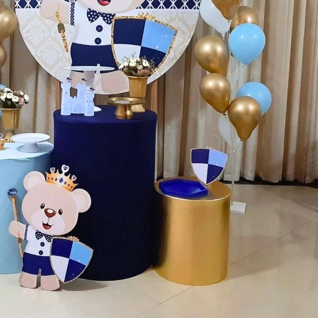 Decoración para Fiesta de Baby Shower de Osito de Peluche con Corona - Alquiler y Montaje - Imagen 3