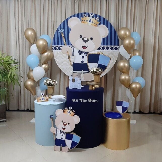 Decoración de la fiesta del osito de peluche