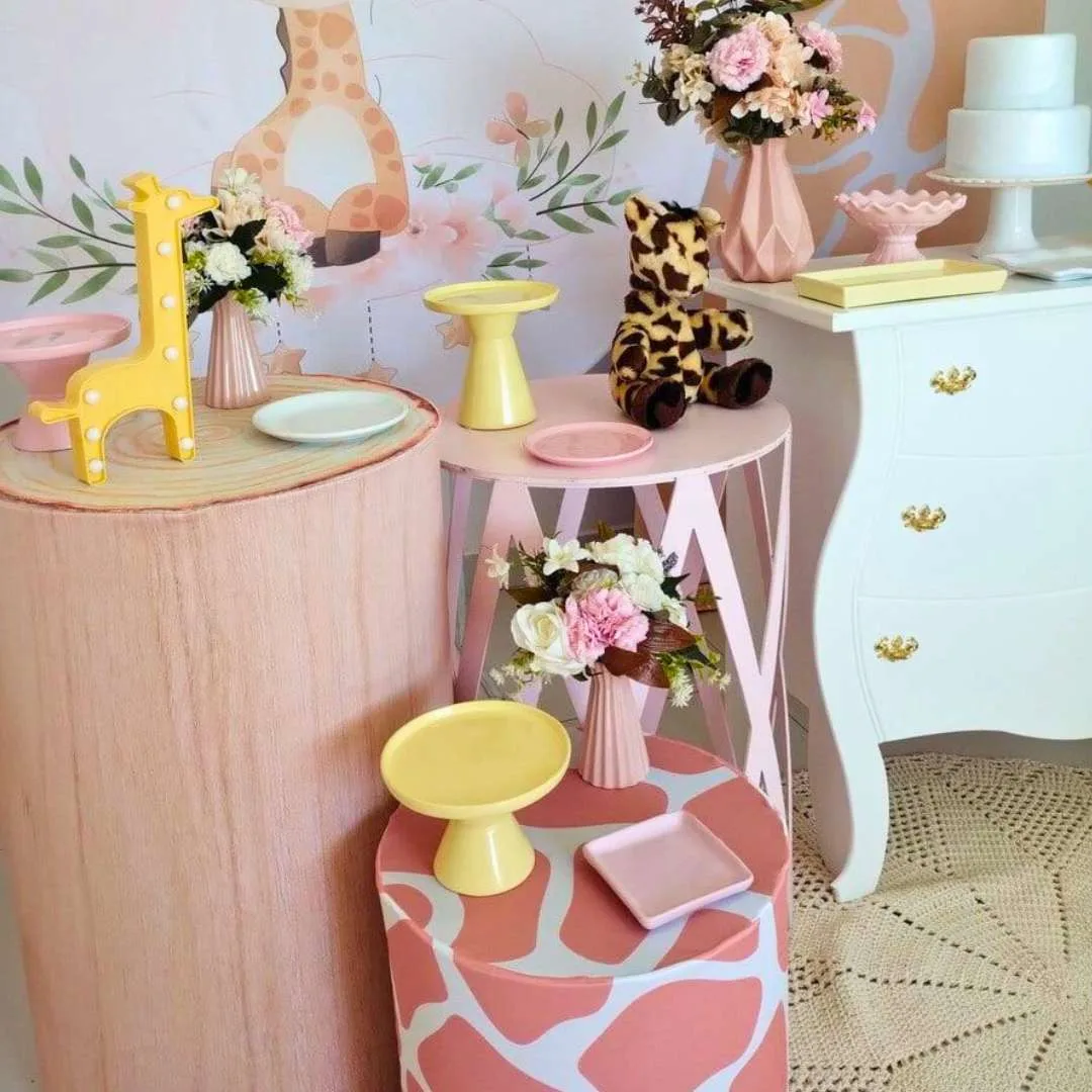 Decoración para Baby Shower con temática de Jirafa – Alquiler y Montaje profesional - Imagen 3